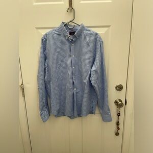 UNTUCKit Plaid Button Down Long Sleeve Dress Shirt. XL. Wrinkle Free.